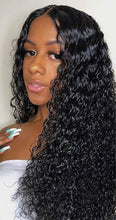 Load image into Gallery viewer, HD - Human Hair 5x5 Lace Closure Water Wave Wig

