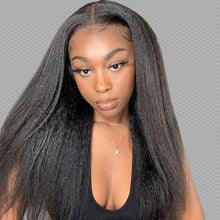 Load image into Gallery viewer, Human Hair 13x6 Lace Front Kinky Straight Wig
