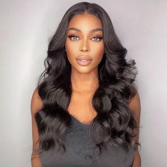 Human Hair 13x4 Full Lace Front Body Wave Wig