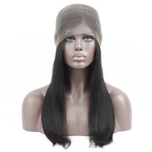 Load image into Gallery viewer, Human Hair Full Lace Straight Wig
