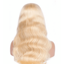 Load image into Gallery viewer, Human Hair 13x4 Lace Front 613 Blonde Body Wave Wig
