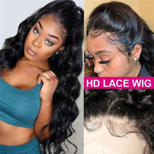 Load image into Gallery viewer, HD - Human Hair 5x5 Lace Closure Body Wave Wig
