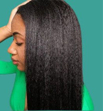 Load image into Gallery viewer, Human Hair 4x4 Lace Closure Kinky Straight Wig
