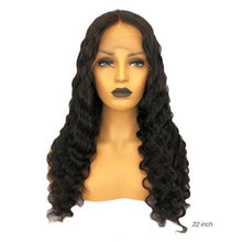 Load image into Gallery viewer, Human Hair 13x4 Full Lace Front Deep Wave Wig
