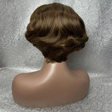 Load image into Gallery viewer, Human Hair 13x4 Full Lace Front #4 Pixie Cut Wig
