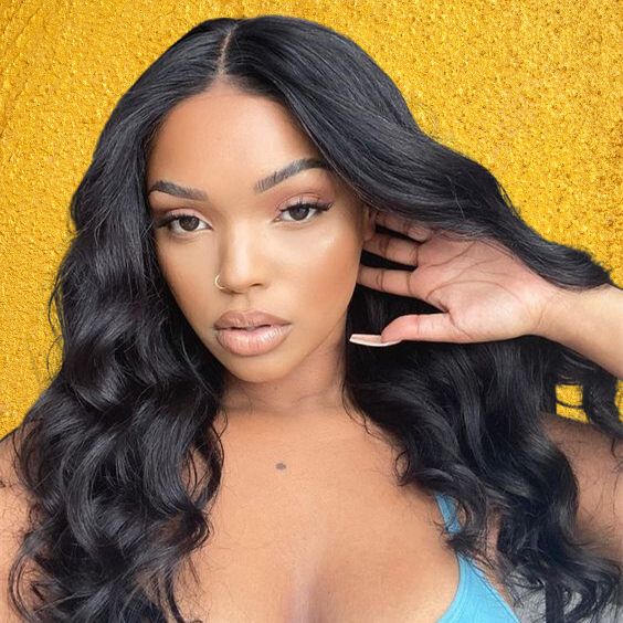 Human Hair 13x4 Lace Front Body Wave Wig