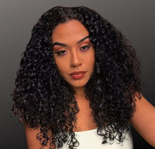 Load image into Gallery viewer, Human Hair 13x4 Lace Front Kinky Curly Wig

