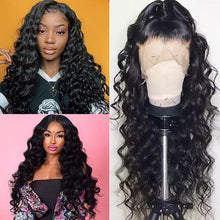 Load image into Gallery viewer, HD - Human Hair 5x5 Lace Closure Loose Deep Wave Wig
