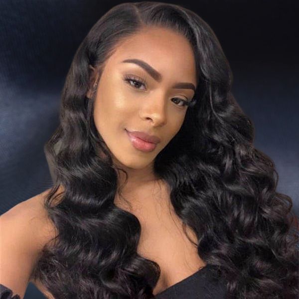 Human Hair 13x4 Lace Front Loose Wave Wig